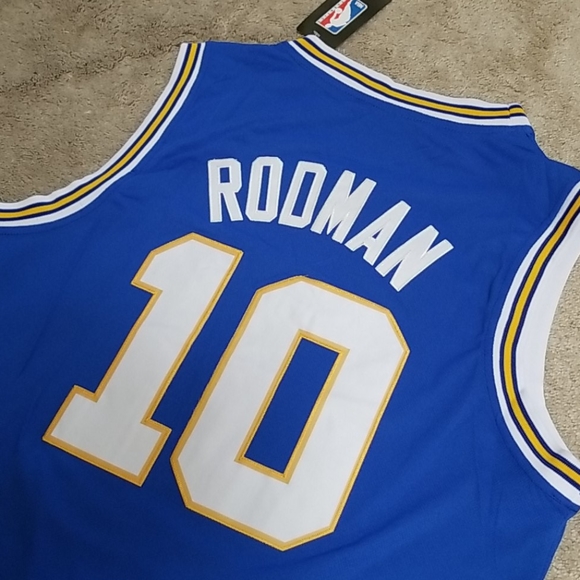 Dennis Rodman Throwback Savages Mens New Stitc - Picture 6 of 8